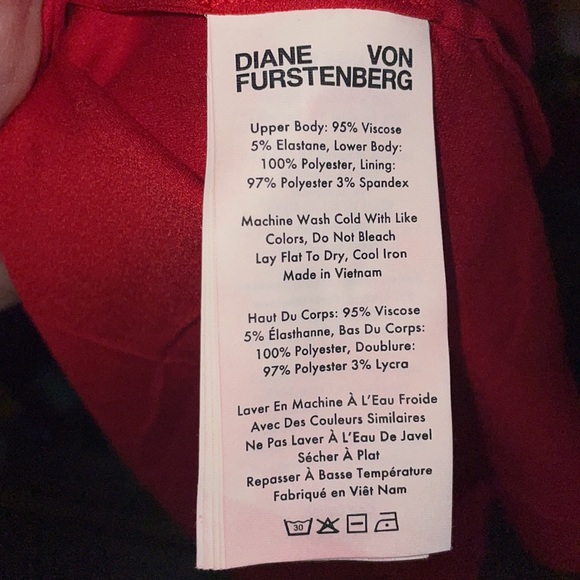 Diane Von Furstenberg New Irina Size Large NWT - Picture 6 of 8